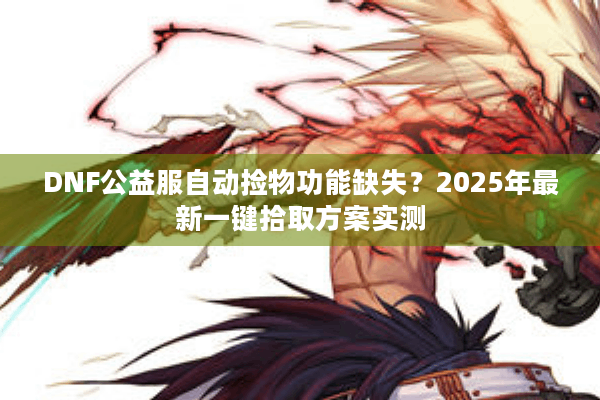 DNF公益服自动捡物功能缺失？2025年最新一键拾取方案实测