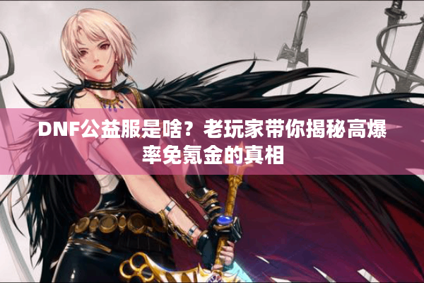 DNF公益服是啥？老玩家带你揭秘高爆率免氪金的真相