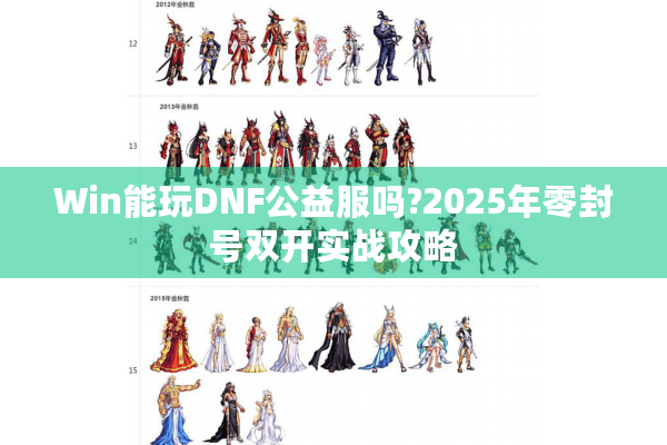 Win能玩DNF公益服吗?2025年零封号双开实战攻略