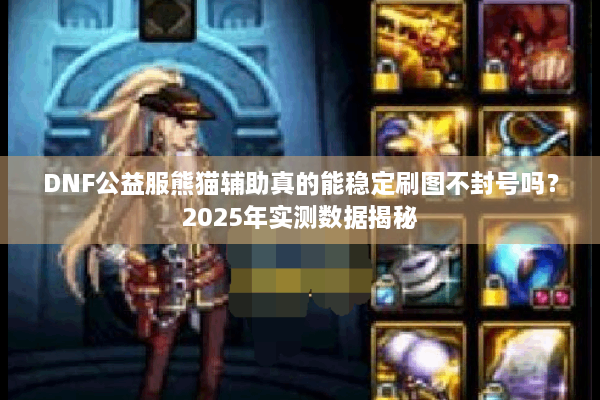 DNF公益服熊猫辅助真的能稳定刷图不封号吗？2025年实测数据揭秘
