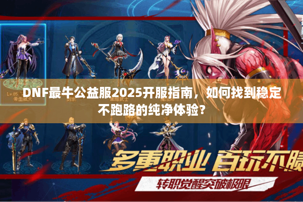 DNF最牛公益服2025开服指南，如何找到稳定不跑路的纯净体验？