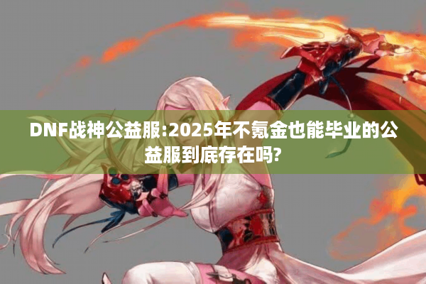 DNF战神公益服:2025年不氪金也能毕业的公益服到底存在吗?