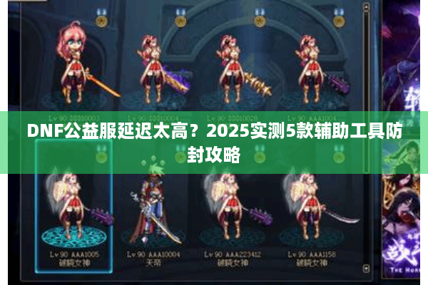 DNF公益服延迟太高？2025实测5款辅助工具防封攻略