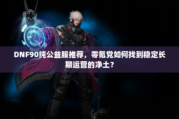 DNF90纯公益服推荐，零氪党如何找到稳定长期运营的净土？