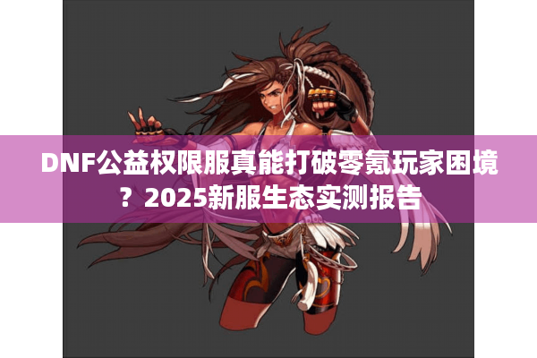 DNF公益权限服真能打破零氪玩家困境？2025新服生态实测报告
