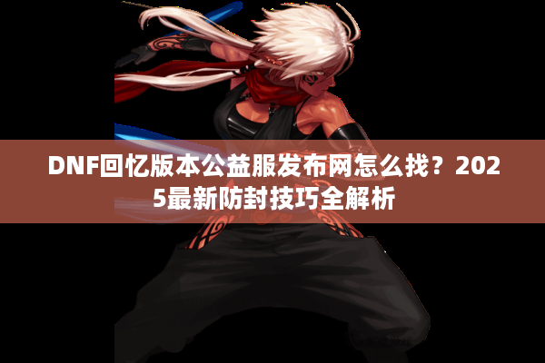 DNF回忆版本公益服发布网怎么找？2025最新防封技巧全解析