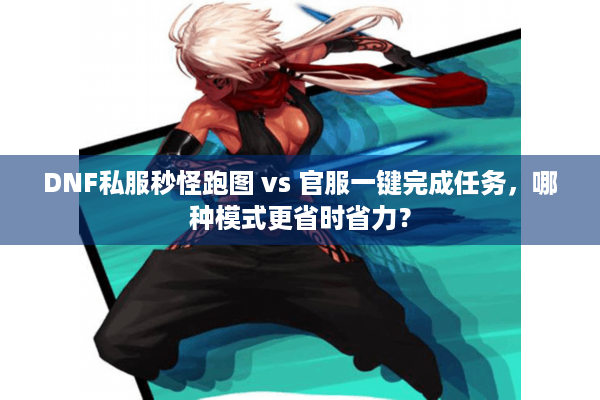 DNF私服秒怪跑图 vs 官服一键完成任务，哪种模式更省时省力？