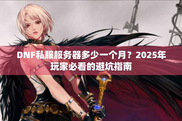 DNF私服服务器多少一个月？2025年玩家必看的避坑指南