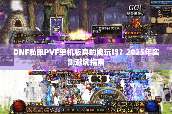 DNF私服PVF单机版真的能玩吗？2025年实测避坑指南
